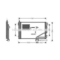 mercedes-benz Condensor, airconditioning