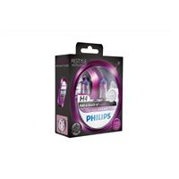 Gloeilamp H4 ColorVision roze 55W [12V] (2 st.) PHILIPS, Spanning (Volt)12V