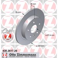 Bremsscheibe 'COAT Z' | Zimmermann (430.2617.20)