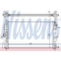 Radiateur NISSENS, u.a. für Chevrolet, Opel