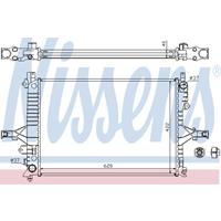 Radiateur NISSENS, u.a. für Volvo