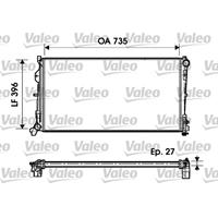 chrysler Radiateur 732956