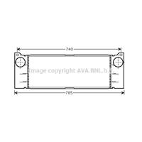 mercedes-benz Intercooler, inlaatluchtkoeler