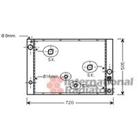 bmw Radiateur 5/6ser (e60/63) Nt-d At