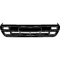 Volkswagen VOORBUMPER KOMPLEET HOOGTE 40CM +mistlamp-gaten