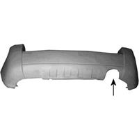hyundai ACHTERBUMPER Primer 1 Uitlaat