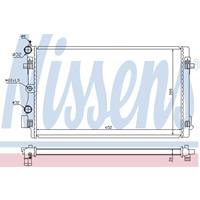 Radiateur NISSENS, u.a. für Audi, Seat, VW, Skoda