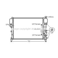 mercedes-benz Radiateur