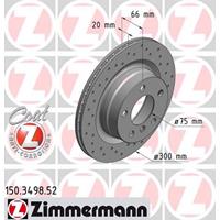 Remschijf SPORT REMSCHIJF COAT Z Zimmermann, Remschijftype: Binnen geventileerd, u.a. für BMW