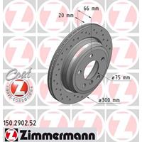 Remschijf SPORT REMSCHIJF COAT Z Zimmermann, Remschijftype: Binnen geventileerd, u.a. für BMW