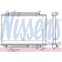 mercedes Radiateur 62727A