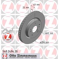 Remschijf COAT Z Zimmermann, Remschijftype: Binnen geventileerd, u.a. für Suzuki