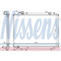 Kühler, Motorkühlung | NISSENS (62246A)