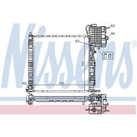 Kühler, Motorkühlung | NISSENS (62559A)