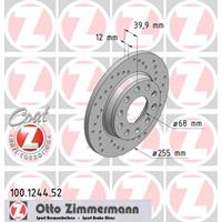 Bremsscheibe 'SPORT COAT Z' | Zimmermann (100.1244.52)
