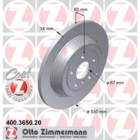 Bremsscheibe 'COAT Z' | Zimmermann (400.3650.20)