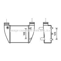 audi Intercooler, inlaatluchtkoeler