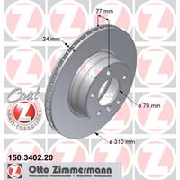 Remschijf COAT Z Zimmermann, Remschijftype: Binnen geventileerd, u.a. für BMW