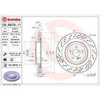 2 Remschijven Brembo Vernis Uv 09.c175.11