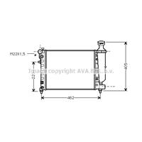 peugeot Radiateur
