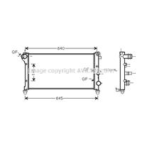 fiat Radiateur