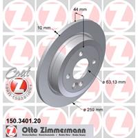 Zimmermann Bremsscheiben 150.3401.20 Scheibenbremsen,Bremsscheibe MINI,MINI R56,MINI R50, R53,MINI Cabriolet R52,MINI Cabriolet R57