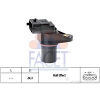 FACET Sensor, Nockenwellenposition 9.0459  MERCEDES-BENZ,JEEP,CHRYSLER,C-CLASS W203,E-CLASS W211,C-CLASS W204,A-CLASS W169,A-CLASS W168,B-CLASS W245