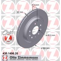 Bremsscheibe 'COAT Z' | Zimmermann (430.1496.20)