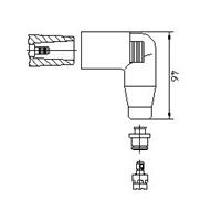 Stekker, bobine BREMI, u.a. für Seat, Audi, Skoda, VW