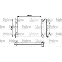 Kühler, Motorkühlung | Valeo (883727)