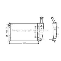 fiat Radiateur