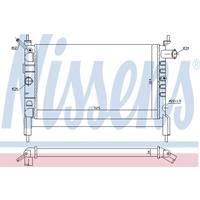 Kühler, Motorkühlung | NISSENS (632761)