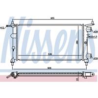 opel Radiator 63290