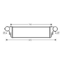 mercedes-benz Intercooler, inlaatluchtkoeler