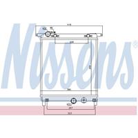 NISSENS Wasserkühler 65300 Kühler,Motorkühler VW,SKODA,SEAT,UP,LOAD UP,CITIGO,Mii KF1_