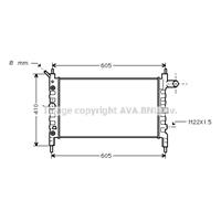 opel Radiateur