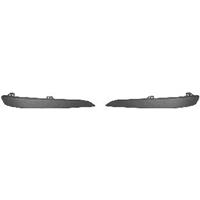 opel Bumperlijst Rechts Bumper Zwart 3745584