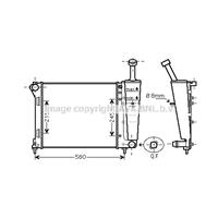 fiat Radiateur