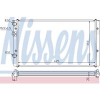 Kühler, Motorkühlung | NISSENS (65248)