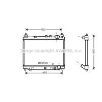 Toyota Radiateur
