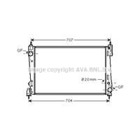 fiat Radiateur
