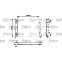 Radiateur Valeo, u.a. für VW