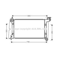 Toyota Radiateur