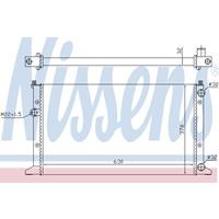 Kühler, Motorkühlung | NISSENS (65266)