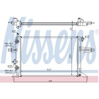 opel Koeler, motorkoeling 632481