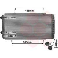 vanwezel Kühler, Motorkühlung Van Wezel 40002150
