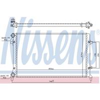 Kühler, Motorkühlung | NISSENS (65277)