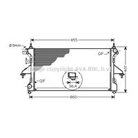 fiat Radiateur