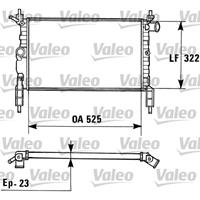 Kühler Motorkühlung Valeo für opel ascona c cc