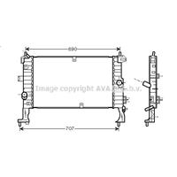 opel Radiateur